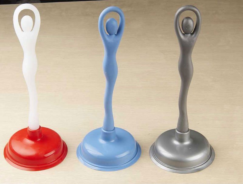 small toilet plunger